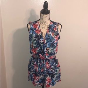 Women’s Floral Print Romper